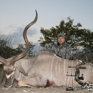 Bowhunting Kudu 55 3/8 Namibia