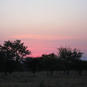 Sunset Namibia