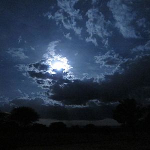 Namibia at night