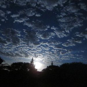 Namibia at night