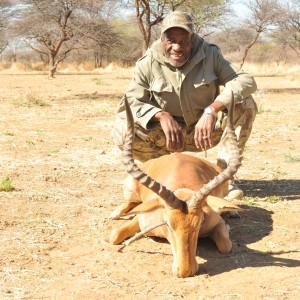 Hunting Impala in Namibia