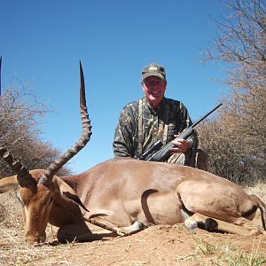 Hunting Impala in Namibia