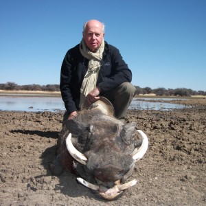 Hunting Warthog in Namibia