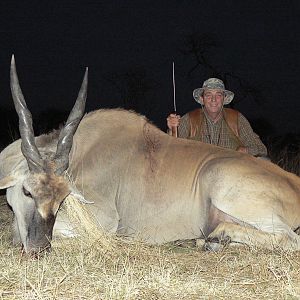 Hunting Cape Eland in Namibia