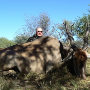 Hunting Cape Eland in Namibia