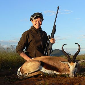 Hunting Springbok in Namibia