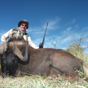 Hunting Black Wildebeest in Namibia