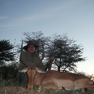 Hunting Impala in Namibia