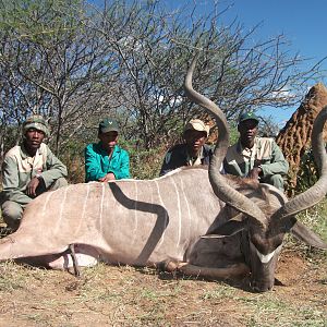 Hunting Greater Kudu In Namibia | AfricaHunting.com