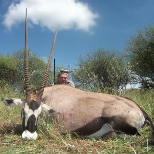 Hunting Gemsbok in Namibia