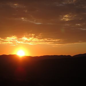 Sunset Damaraland Namibia