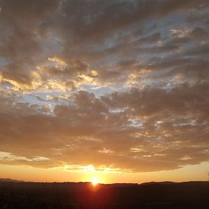 Sunset Damaraland Namibia