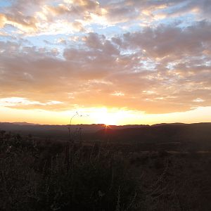 Sunset Damaraland Namibia