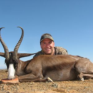 Black Springbuck taken with Andrew Harvey Safaris