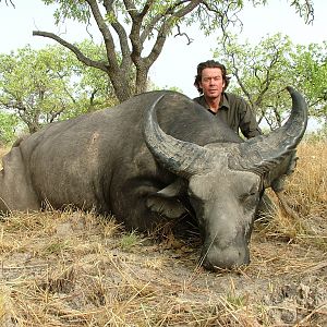 West African Savannah Buffalo hunted in Benin with Club Faune