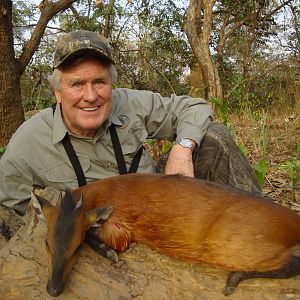 Red-Flanked Duiker hunted in Central Africa with Club Faune