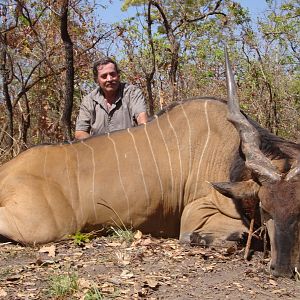 Lord Derby Eland hunted in Central Africa with Club Faune