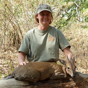 Duiker hunted in Central Africa with Club Faune