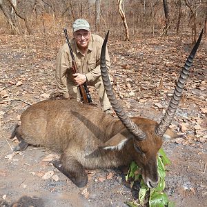 Defassa Waterbuck hunted in Central Africa with Club Faune