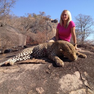 My wife and Leopard