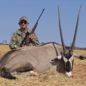 Hunting Gemsbok in Namibia