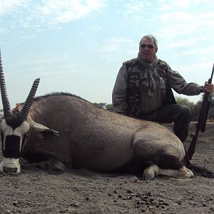 Hunting Gemsbok in Namibia