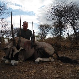 Hunting Gemsbok in Namibia