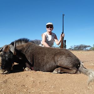 Hunting Black Wildebeest in Namibia