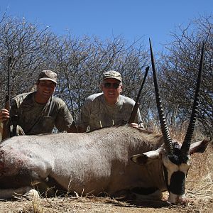 Hunting Gemsbok in Namibia