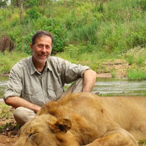 Hunting Lion by Call in Africa