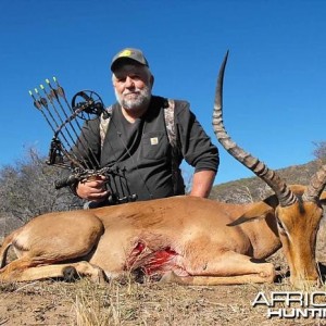 Bowhunting Impala South Africa