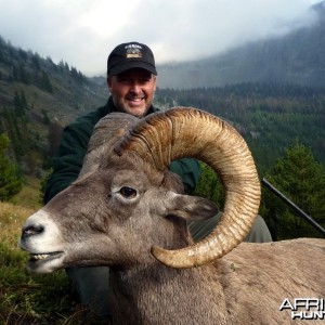 Hunting Big Horn Sheep in Southern British Columbia Canada