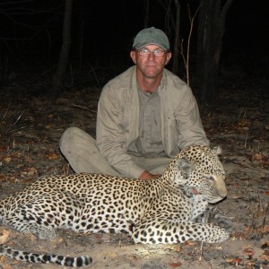 Very old leopard - Hunt Tanzania