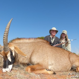 Roan hunt with Wintershoek Johnny Vivier Safaris