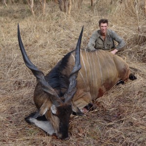 Lord Derby Eland hunt with CAWA in CAR