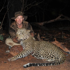 Leopard hunt with CAWA in CAR