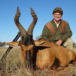 Hartebeest hunt with Wintershoek Johnny Vivier Safaris