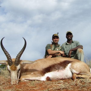 Springbok hunt with Wintershoek Johnny Vivier Safaris