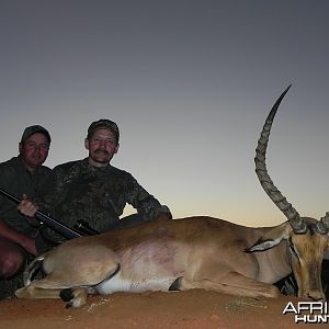 Impala hunt with Wintershoek Johnny Vivier Safaris