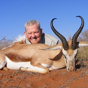 Springbok hunt with Wintershoek Johnny Vivier Safaris