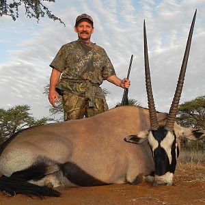 Gemsbok hunt with Wintershoek Johnny Vivier Safaris