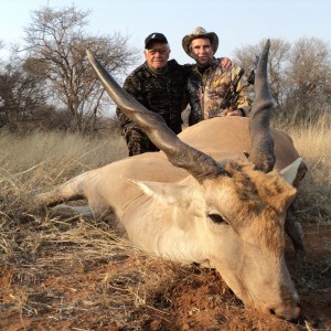 Nice eland hunted with my dad