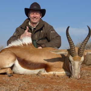 Springbok hunt with Wintershoek Johnny Vivier Safaris