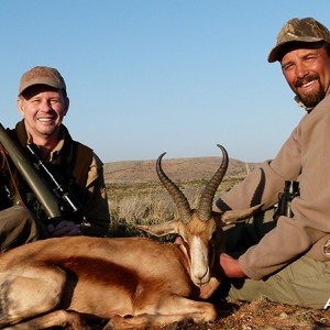 Springbok hunt with Wintershoek Johnny Vivier Safaris