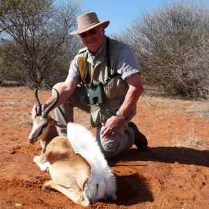 Springbok hunt with Wintershoek Johnny Vivier Safaris