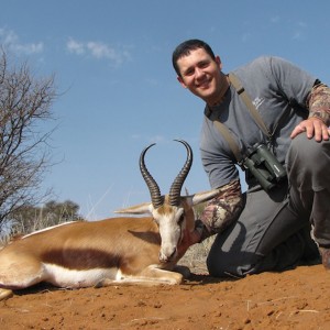 Springbok hunt with Wintershoek Johnny Vivier Safaris