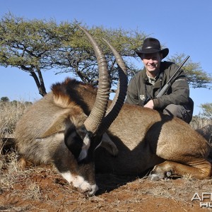 Roan hunt with Wintershoek Johnny Vivier Safaris