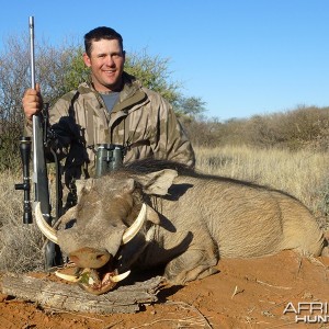 Warthog hunt with Wintershoek Johnny Vivier Safaris