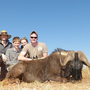 Black Wildebeest hunt with Wintershoek Johnny Vivier Safaris