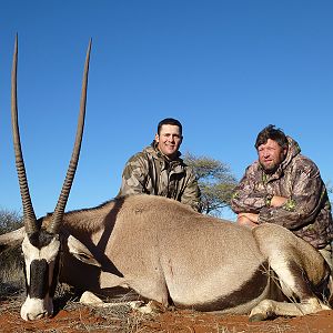 Gemsbok hunt with Wintershoek Johnny Vivier Safaris